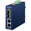 Компактный медиаконвертер Planet IGT-2205AT-E с двумя портами SFP Компактный медиаконвертер Planet IGT-2205AT-E с двумя портами SFP