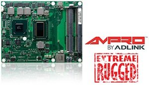 Express-IBR - процессорный модуль ADLINK на 3-м поколении Intel Core для работы в сложных условиях 