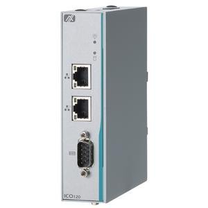 Компактный IoT-шлюз Axiomtek ICO120-83D с двумя контроллерами Ethernet