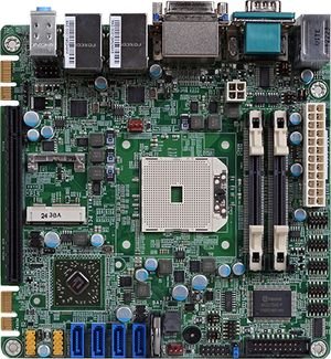 Процессорная плата mini-ITX  на чипсете AMD A70M от DFI