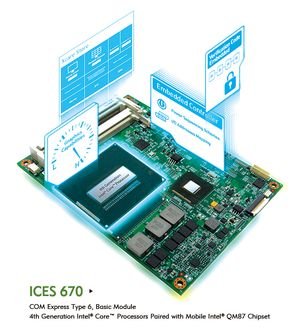 Новый процессорный модуль ICES 670 от компании NEXCOM