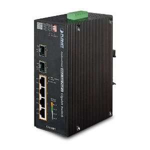 IGS-624HPT  новый промышленный коммутатор с поддержкой PoE+ и двумя SFP портами
