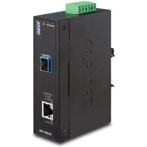 Промышленный конвертер Ethernet в оптику Planet IXT-705AT с медным портом 10 Гбит