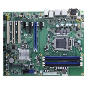 Промышленная плата ATX IMB206 на базе 2-го поколения Intel Core i7/i5/i3 с поддержкой HD графики  
